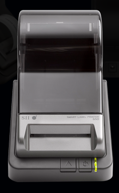 Seiko 42-900111, SLP650-EU SLP650 Printer Unit, 12V, 300 dpi, USB, incl. AC AdapterPW-B1230-W2-E, USB Cable IFC-WH-001U, label roll and documentation - Image 3