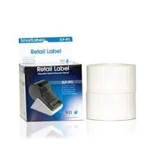 Seiko 42100641 - SLP-RTL, 37 mm x 37 mm, Direct Thermal, Top-coated Paper, Core 25 mm Label