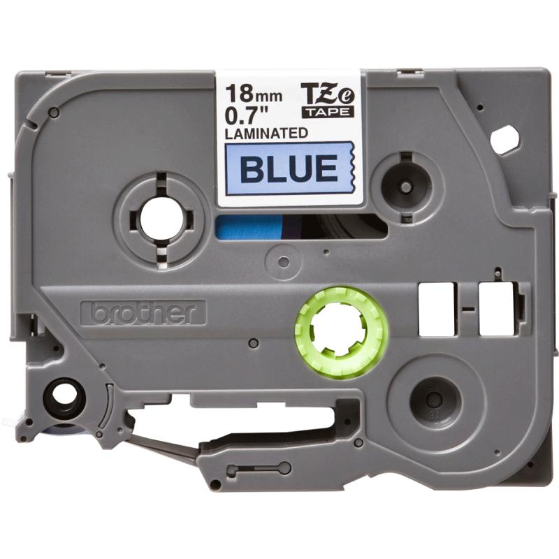 BROTHER TZE541 tape black/blue 18mm 4m
