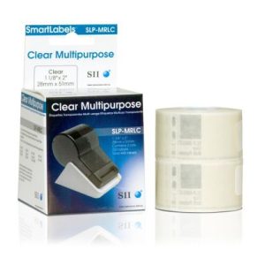 Seiko 42100656 - SLP-MRLC, 100 mm x 50 mm, Direct Thermal, Clear, Core 25 mm Label