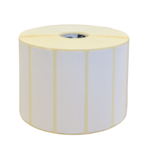 TSC 38-G080060-12LF - Lämpösiirtoetikettirulla, 80 mm x 60 mm, Thermal Transfer, Uncoated Thermal Paper, Core 25 mm Label