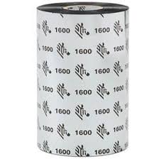 Zebra 01600BK11030 -  110 mm x 300 m, Taloudellinen Vahanauha, Musta,