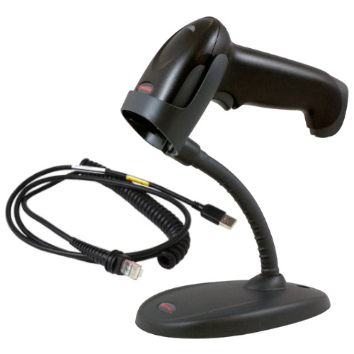 Honeywell 1250G-2USB, Voyager 1250g Scanning, USB Kit: 1D, black scanner 1250g-2 , no presentation stand, USB Type A 3m coiled cable CBL-500-300-C00 and documentation. - Image 3