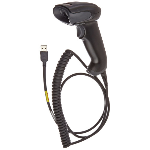 Honeywell 1250G-2USB, Voyager 1250g Scanning, USB Kit: 1D, black scanner 1250g-2 , no presentation stand, USB Type A 3m coiled cable CBL-500-300-C00 and documentation.