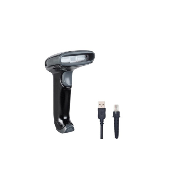 Honeywell 1300G-2USB, Hyperion 1300g Scanning, USB Kit: 1D, black scanner 1300g-2 , USB Type A 3m straight cable CBL-500-300-S00 and documentation. - Image 2