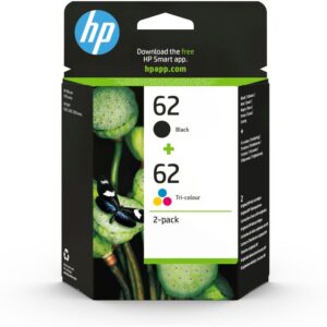 HP 62 Ink Cartridge Combo 2-Pack