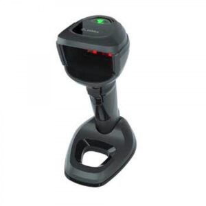 Zebra DS9908-SR4U230RAZE DS9908, Huippuluokan RFID-viivakoodiskanneri, Kestävä ja ergonominen malli nopealla skannauksella 1D- ja 2D-viivakoodeille.