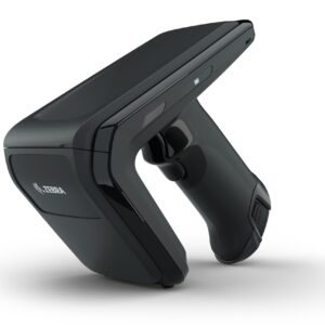 Zebra RFD9031, Teollisuuden UHF RFID-lukija – Ympyräpolarisoitu antenni, SE4750MR-kuvantaja, langattomat yhteydet, kestävä rakenne ja ergonominen muotoilu.