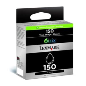 Lexmark 14N1614E, 150XL musta riittopalautusvärikasetti