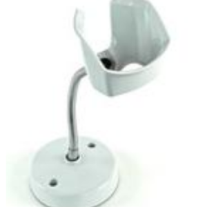 Zebra 22-71043-0BR - Valkoinen Gooseneck-teline Skannereille