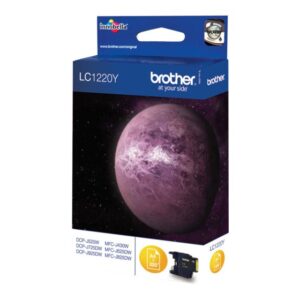 Brother LC1220Y, Keltainen 300sivua mustekasetti