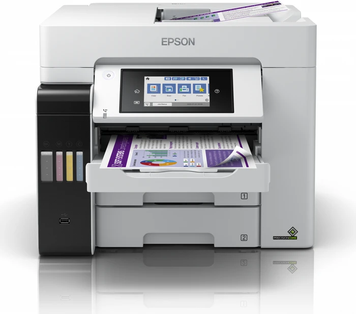 Epson C11CJ28405 - EcoTank Pro ET-5885 A4 värimonitoimitulostin, 25/25 ppm, duplex, PCL/PS, Wi-Fi, Ethernet
