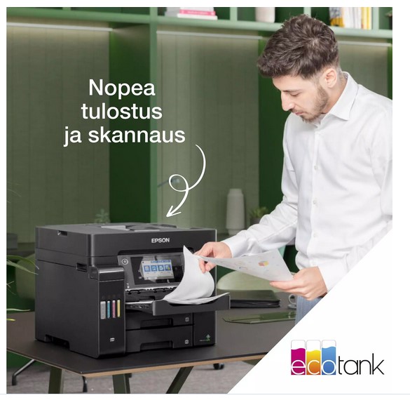 Epson C11CJ30405 - EcoTank ET-5805 A4 värimonitoimitulostin, duplex, Wi-Fi, Ethernet, faksi - Image 4