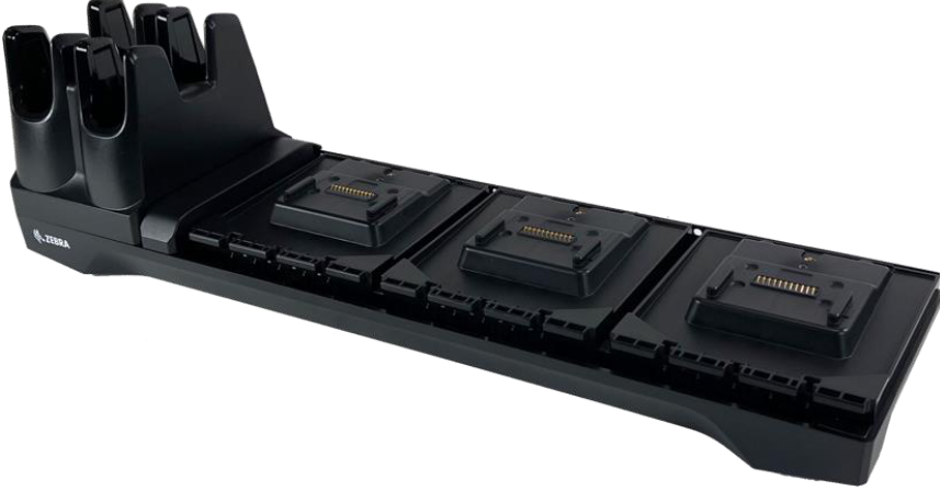 Zebra CRD3S4T-RFD49-BASE-COM-1R - Monipaikkainen Latausteline RFID-laitteille