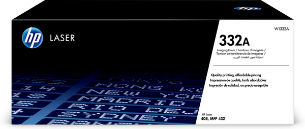 HP W1332A, 332A Alkuperäinen Musta Laserkuvarumpu