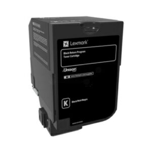 LEXMARK 74C2SKE, Alkuperäinen Musta Värikasetti