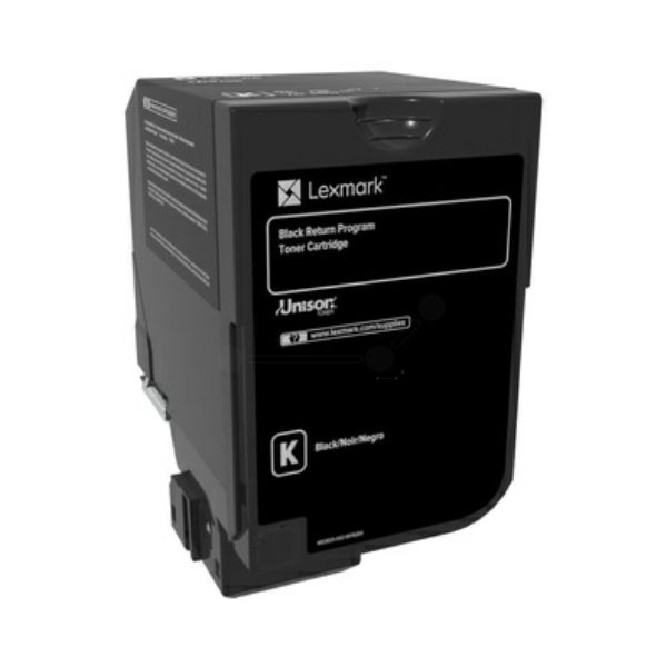 LEXMARK 74C2SKE, Alkuperäinen Musta Värikasetti