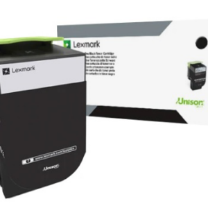 LEXMARK 80C0X10, Alkuperäinen Musta Värikasetti