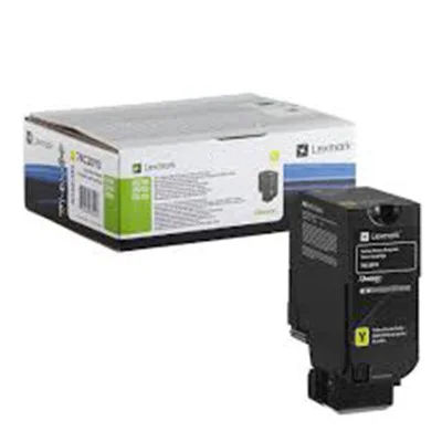 Lexmark 74C20Y0, Alkuperäinen Keltainen Värikasetti