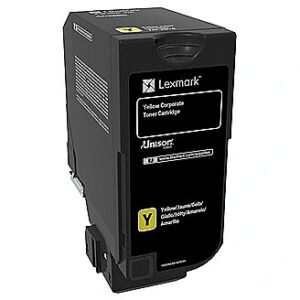 Lexmark 74C20YE, Alkuperäinen Keltainen Värikasetti