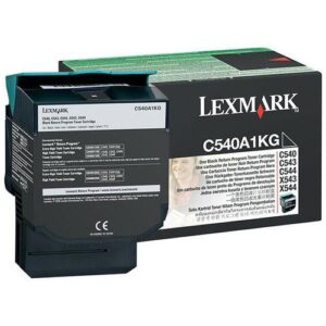 Lexmark C540A1KG, Alkuperäinen Musta Värikasetti