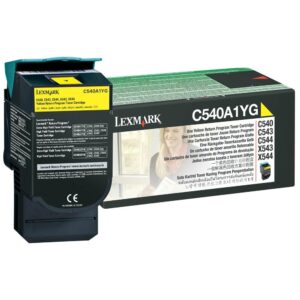 Lexmark C540A1YG, Alkuperäinen Keltainen Värikasetti