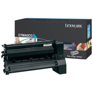 Lexmark C780A1CG, Alkuperäinen Syaani Värikasetti