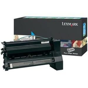 Lexmark C780H1CG, Alkuperäinen Syaani Korkeatuottoinen Värikasetti