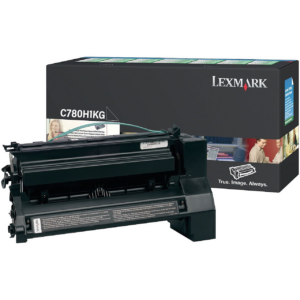 Lexmark C780H1KG, Alkuperäinen Musta Korkeatuottoinen Värikasetti