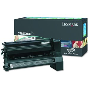 Lexmark C782X1KG, Alkuperäinen Musta Värikasetti