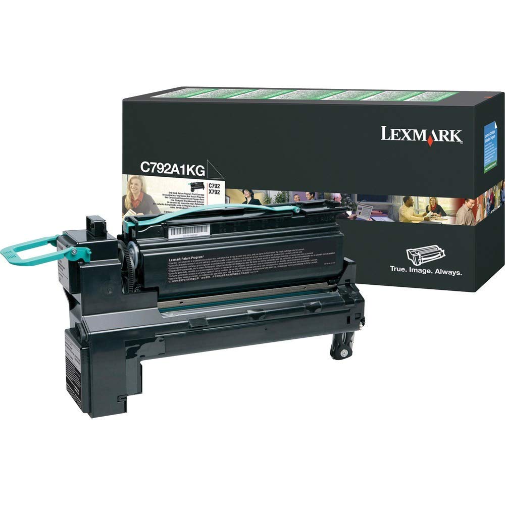 Lexmark C792A1KG, Alkuperäinen Musta Värikasetti