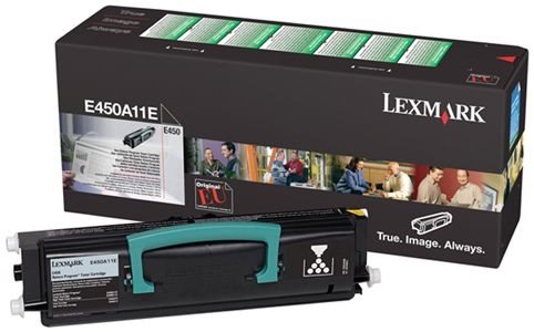 Lexmark E450A11E, Alkuperäinen Musta Värikasetti