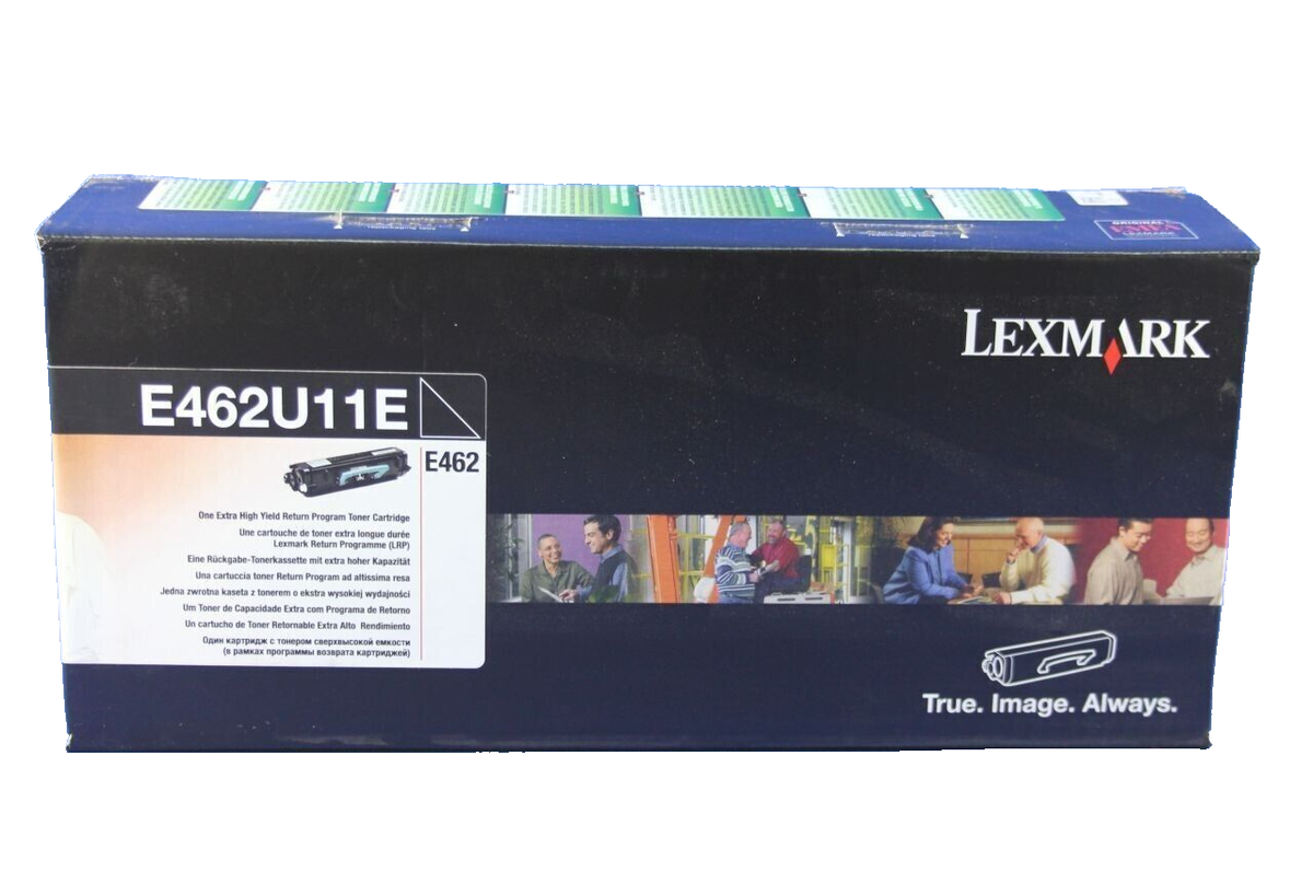 Lexmark E462U11E, Alkuperäinen Musta Värikasetti