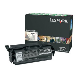 Lexmark T654X04E, Alkuperäinen Musta Värikasetti