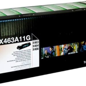 Lexmark X463A11G, Alkuperäinen Musta Tonerikasetti