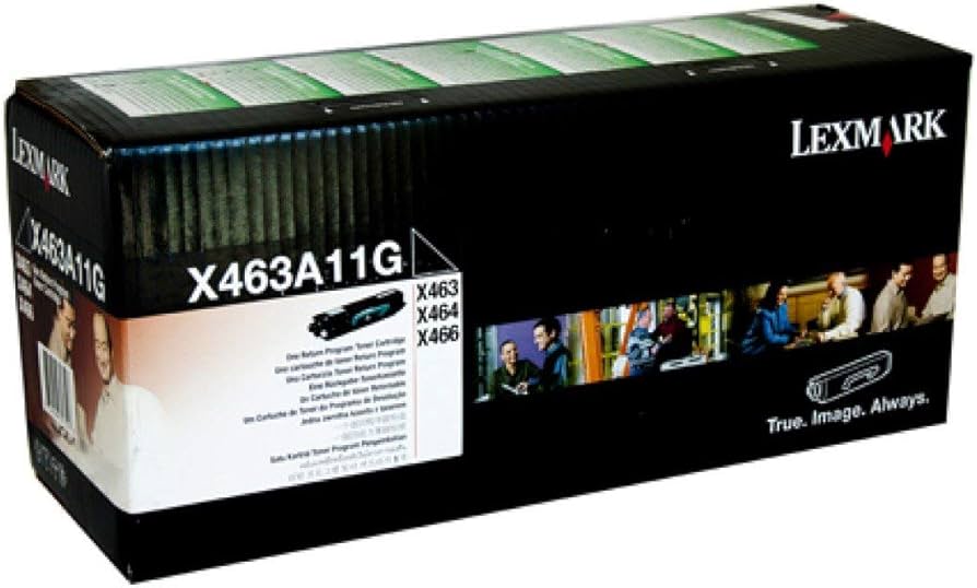 Lexmark X463A11G, Alkuperäinen Musta Tonerikasetti