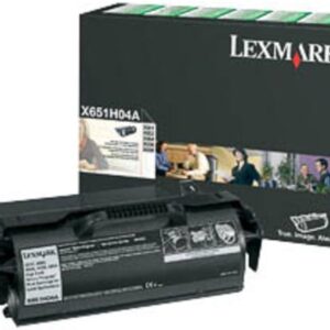 Lexmark X651H04E, Alkuperäinen Musta Korkeatuottoinen Värikasetti