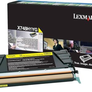 Lexmark X748H1YG, Alkuperäinen Keltainen Värikasetti
