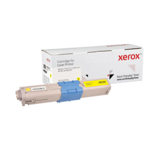 Xerox 006R04283,  Keltainen värikasetti, OKI-tulostimille - Erinomainen laatu ja eloisat värit, jopa 11 500 sivua tulostuskapasiteettia!