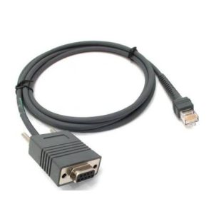 Zebra CBA-R01-S07PBR – RS232-kaapeli, DB9F, 2 m, TXD-2, TTL-virranrajoitussuojaus
