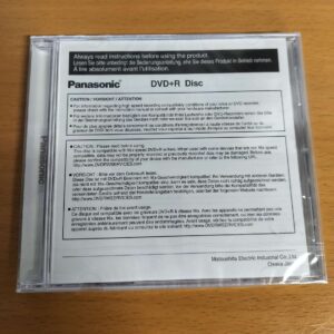 Panasonic DVD+R Jewelbox 1kpl