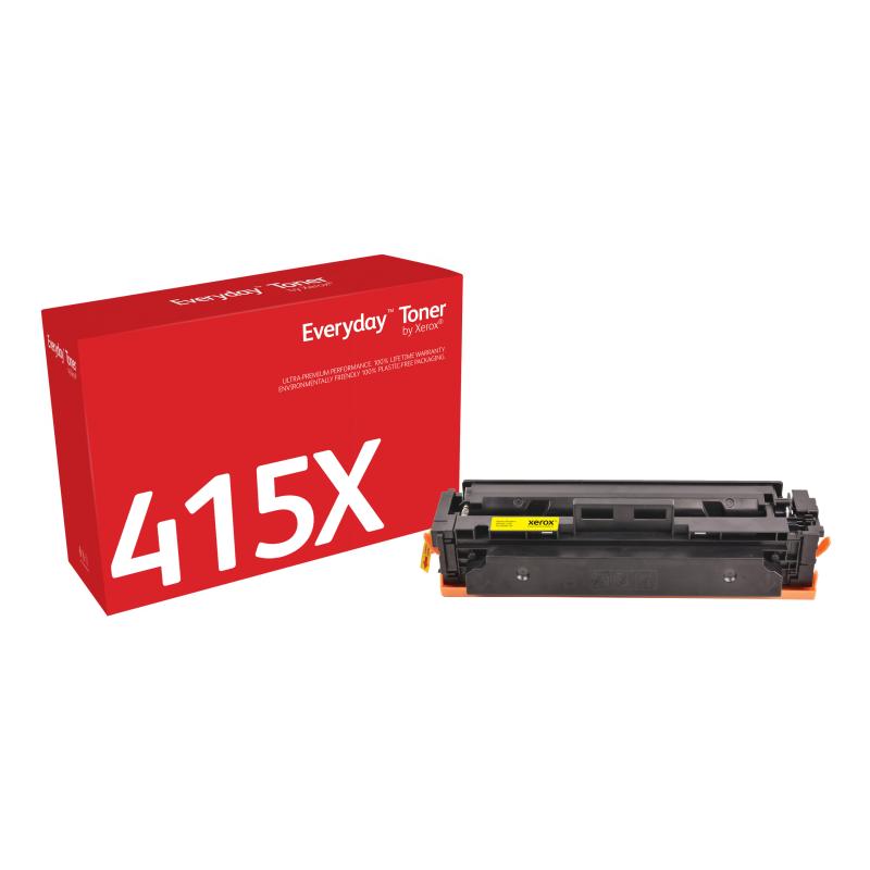 EverydayToner/Yellow Toner HP414X W2032X
