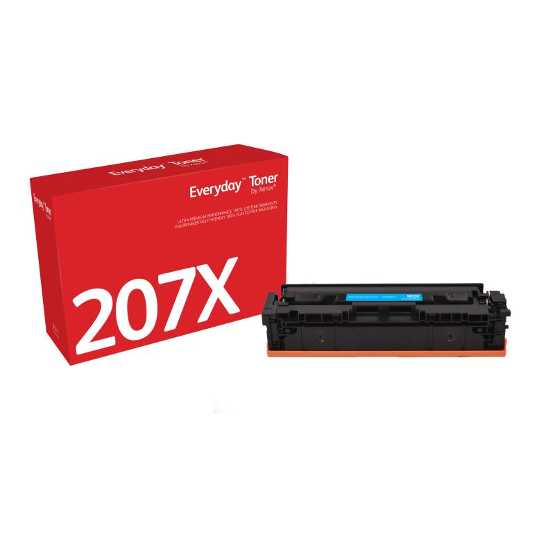 ED Cyan Toner comp w/HP 207X W2211X HC