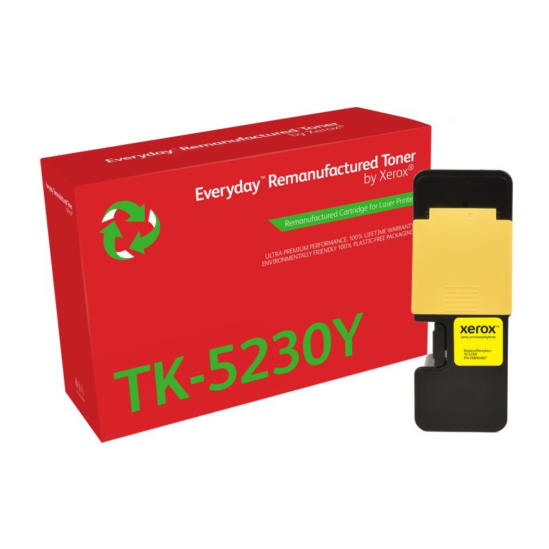 ED Rmnfctrd Toner YL repl KYO TK-5230Y