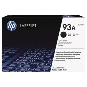 HP Toner/93A Black LaserJet Cartridge