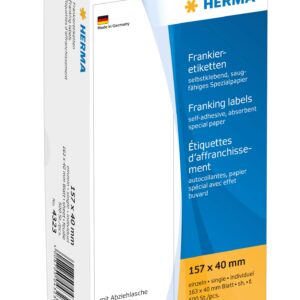 HERMA 4323 frankeeraustarrat 157 × 40 mm, 500 tarraa