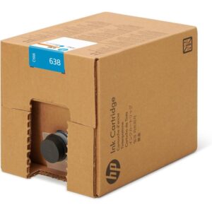 HP 638 10L Cyan Stitch Ink Cartridge