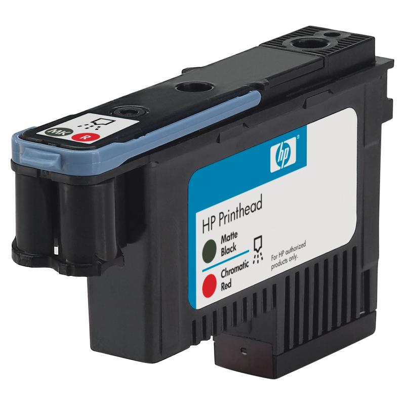 HP 73 Printhead Matte black/chrom.Red