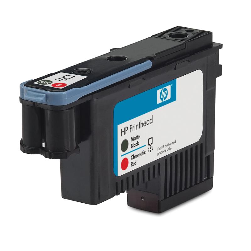 HP 73 Printhead Matte black/chrom.Red