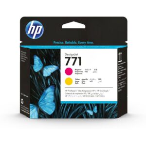 HP 771 printhead magenta + gelb